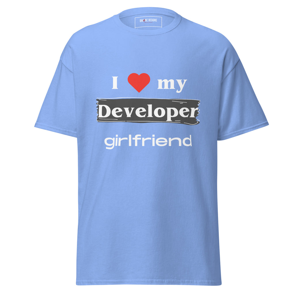 I Love my Developer girlfriend t-shirt - Dag & Ric Designs