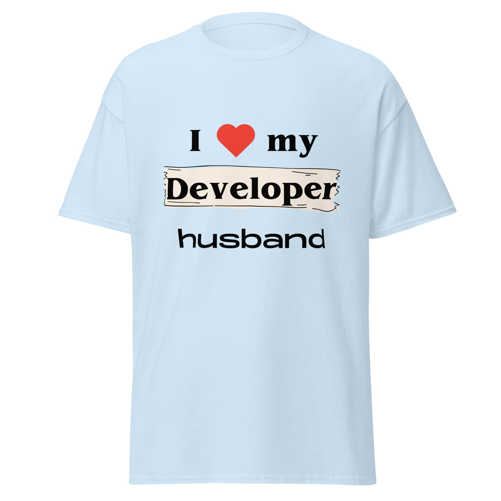 I Love my Developer husband t-shirt - Dag & Ric Designs