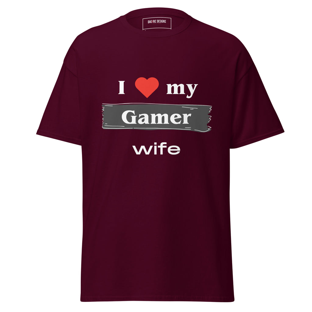 I Love my Gamer Wife t-shirt - Dag & Ric Designs