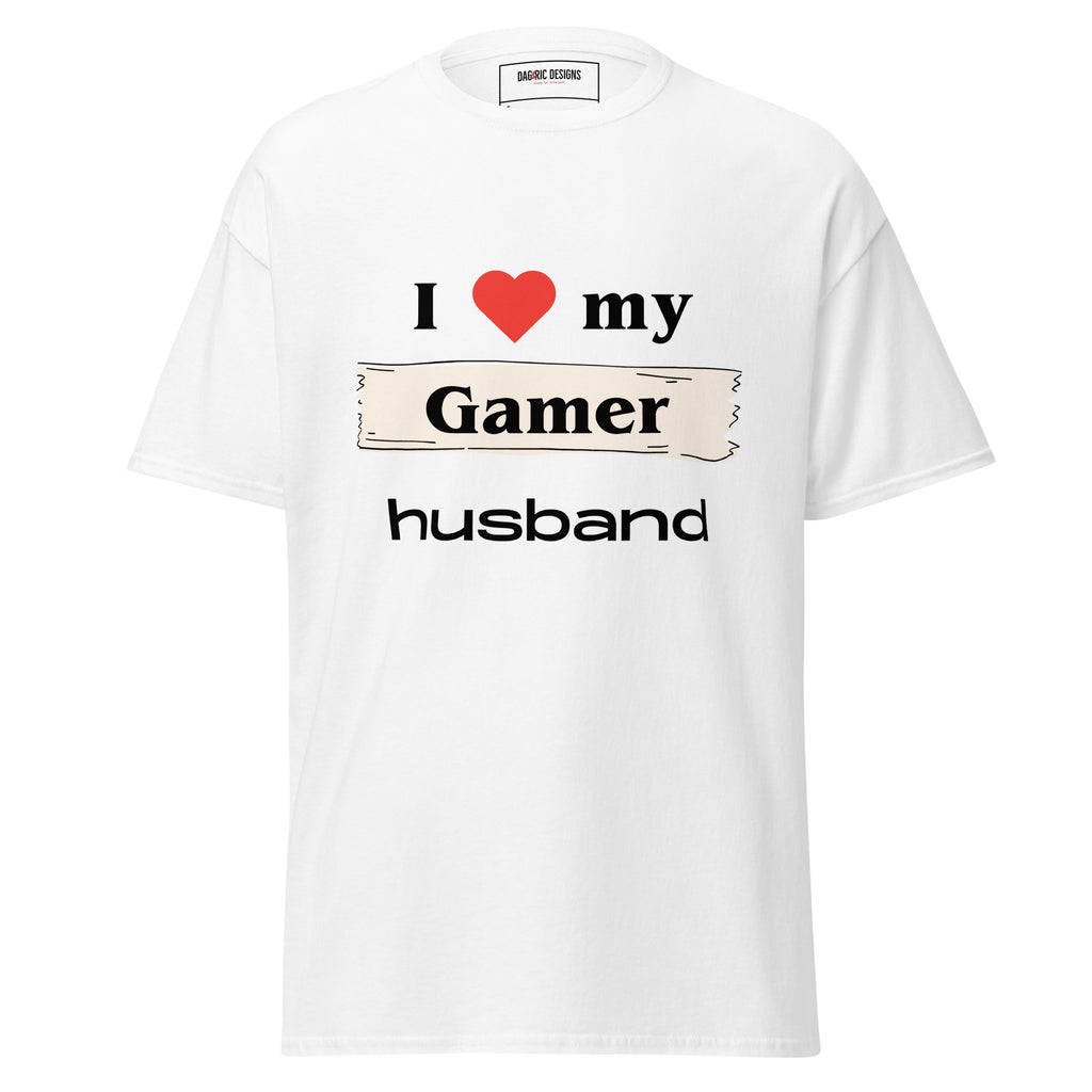 I Love my Gamer Husband t-shirt - Dag & Ric Designs