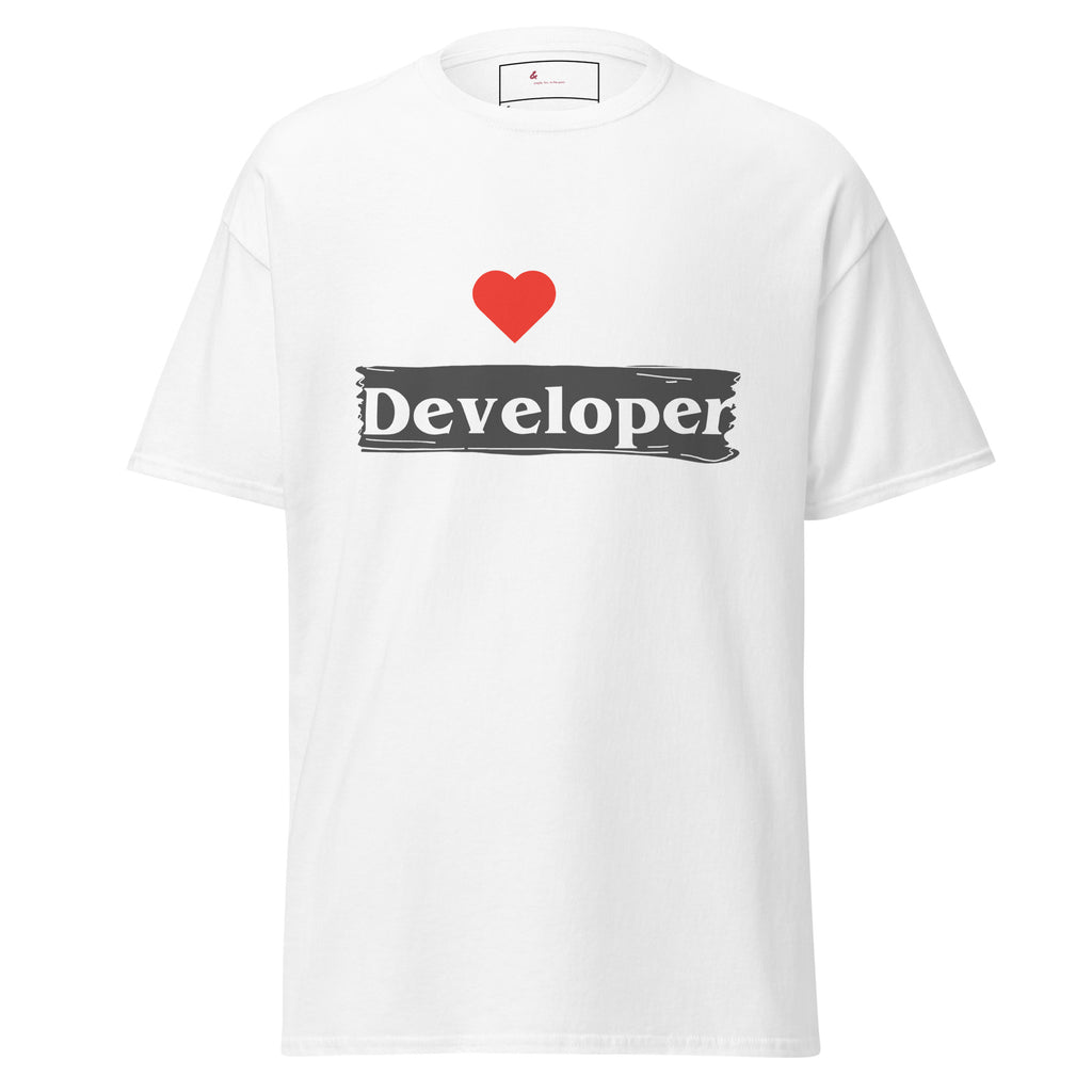 I Love my Developer boyfriend t-shirt - Dag & Ric Designs