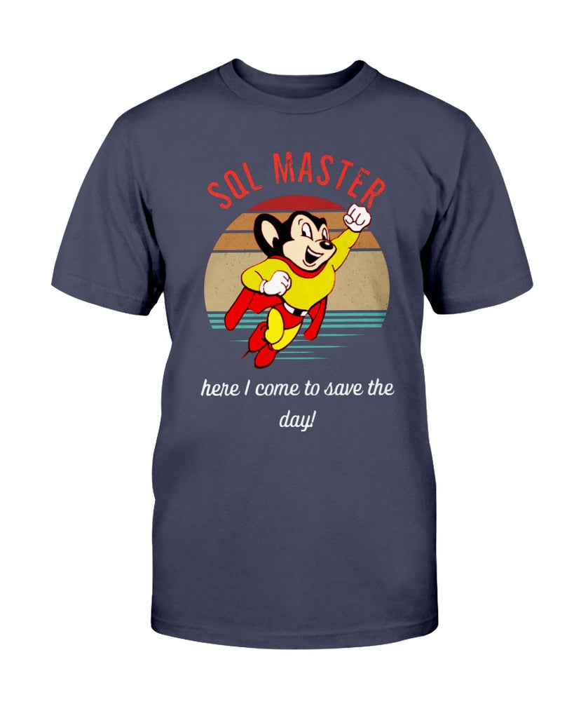 sql-master-here-i-come-to-save-the-day-t-shirt