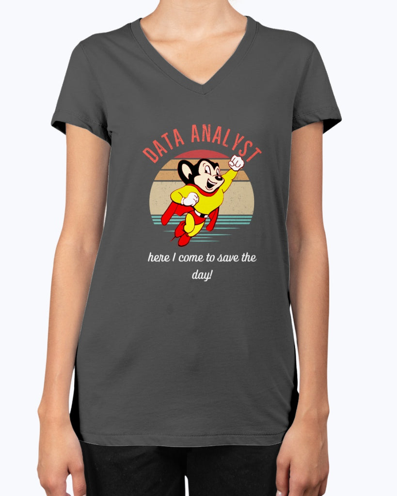 data-analyst-here-i-come-to-save-the-day-t-shirt