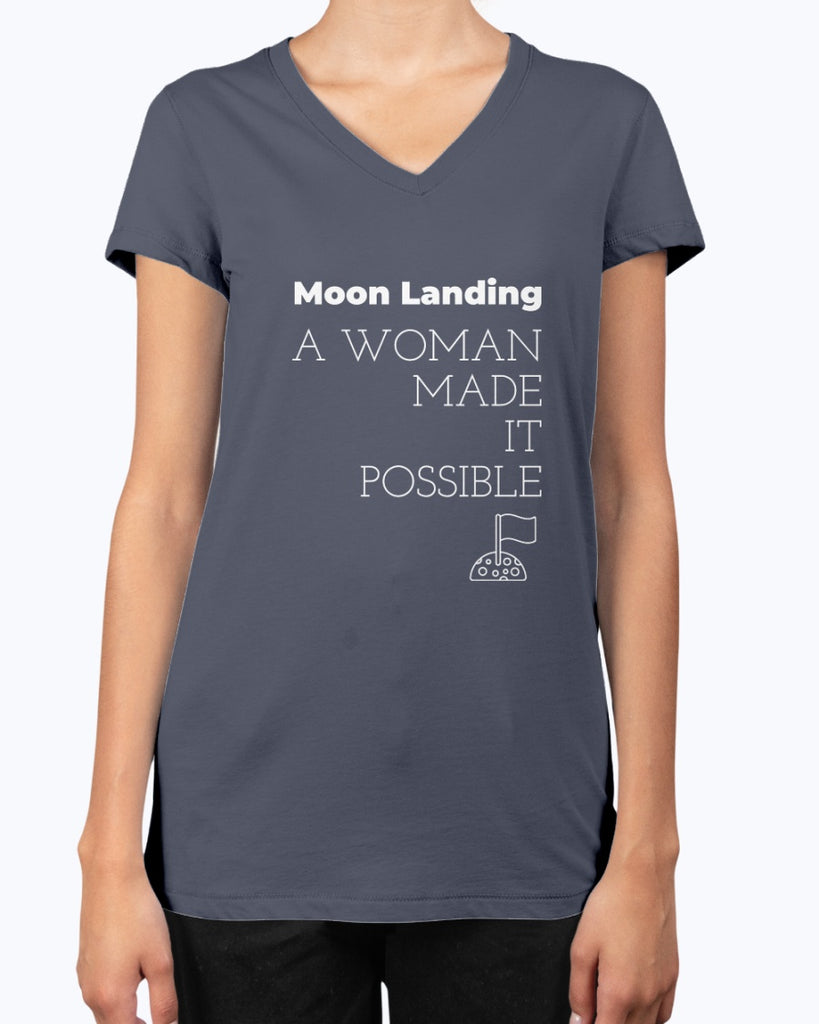 moon-landing-a-woman-made-it-possible-t-shirt