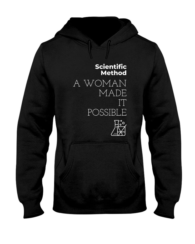 scientific-method-a-woman-made-it-possible-t-shirt