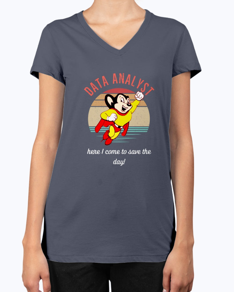 data-analyst-here-i-come-to-save-the-day-t-shirt