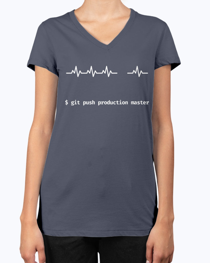 git-push-production-master-t-shirt