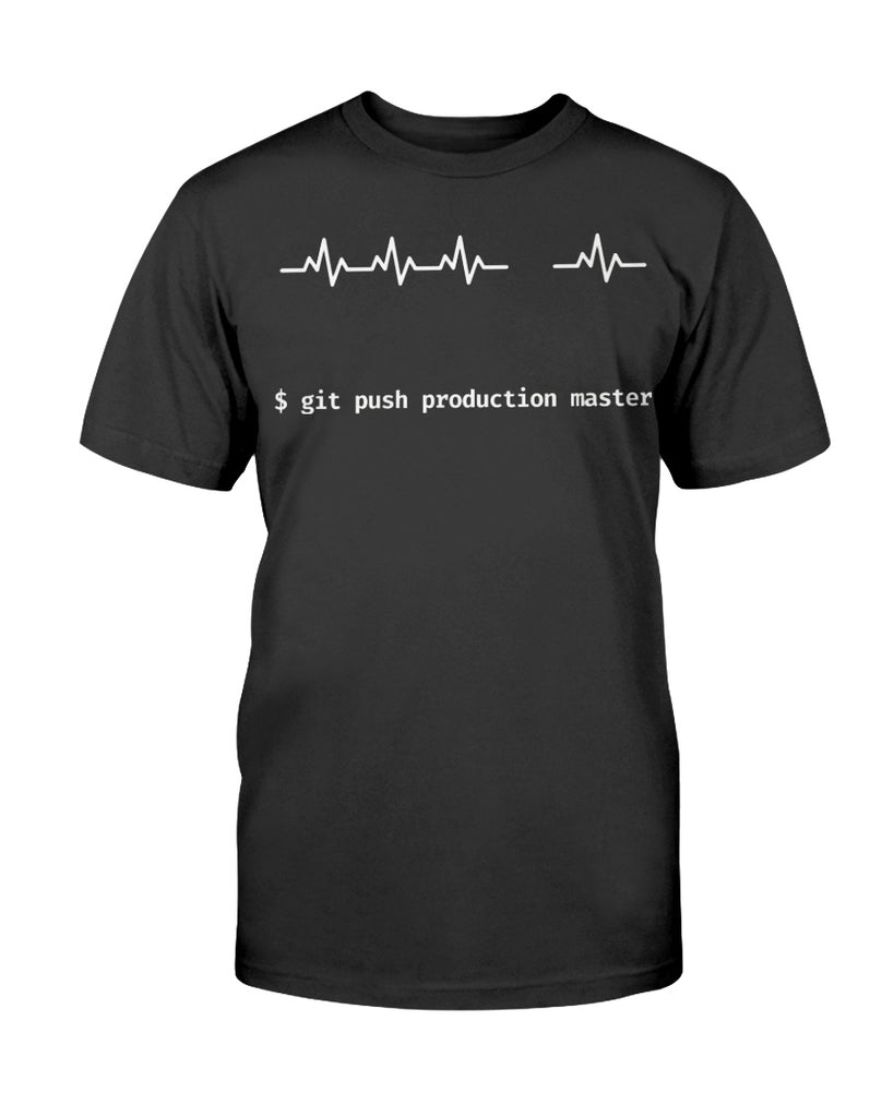 git-push-production-master-t-shirt